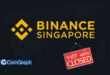 تصمیم بایننس برای قطع ارائه خدمات ارزدیجیتال در کشور سنگاپور!